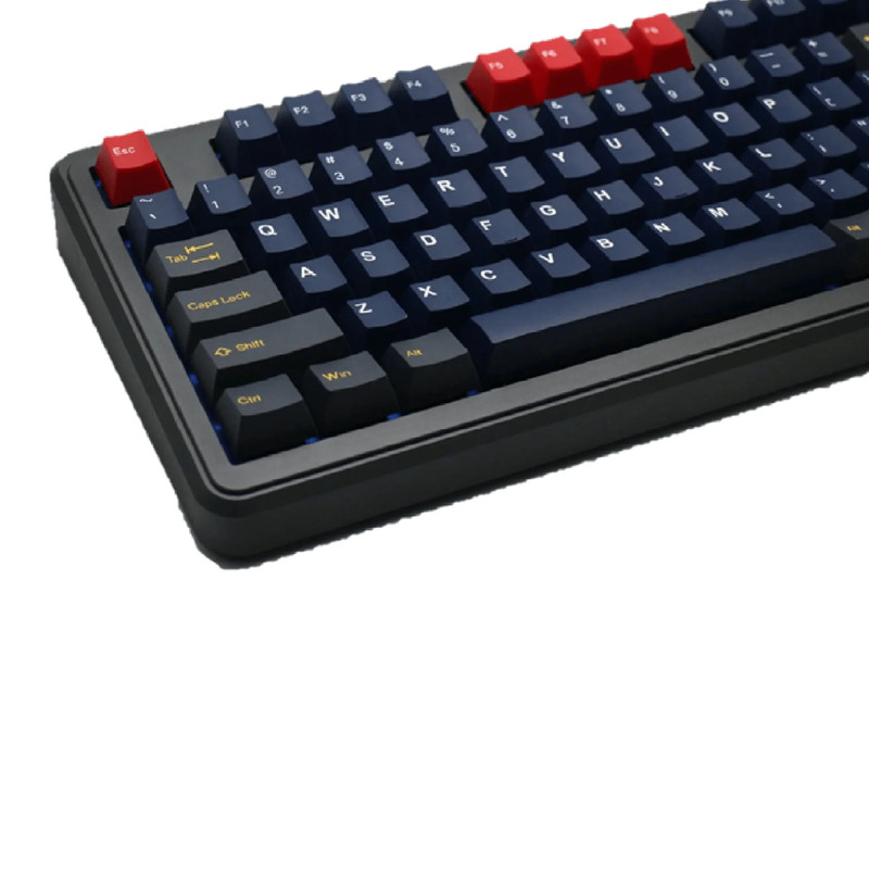 Tai-Hao 113 Keys-Double Shot Keycap + 1 Keys Puller - Midnight Sun - أكسسوار لوحة مفاتيح